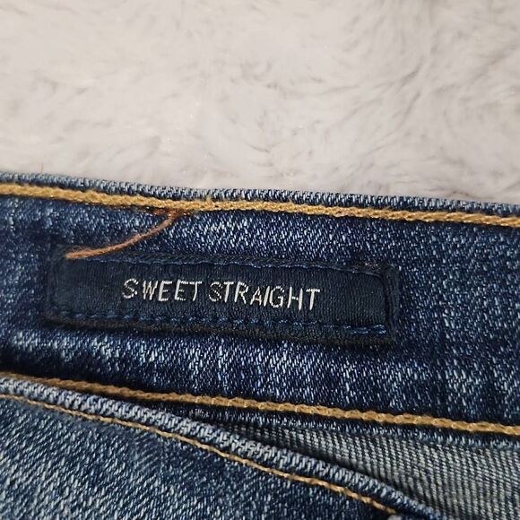 Lucky Brand sweet straight w altered inseam womens size 8/29r medium wash jeans - Picture 3 of 10